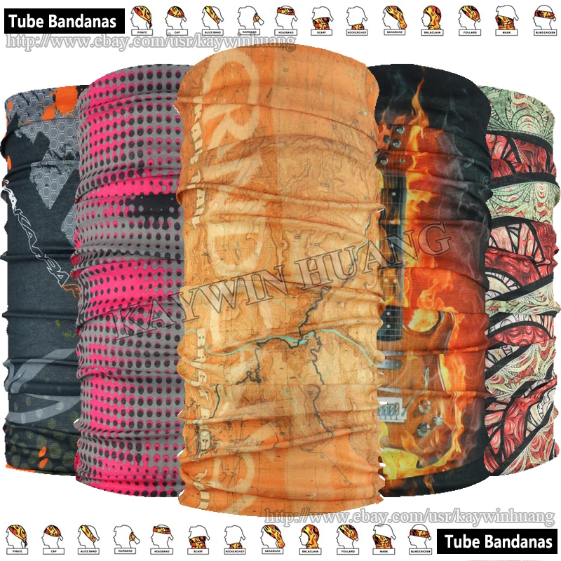 Экспресс-Доставка оптом 100 шт смешанный стиль полиэстер трубчатые