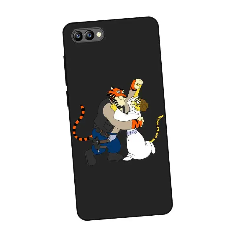 N267 Красавица и Чудовище горячий черный силиконовый чехол для huawei Honor 8C 8X9 10 20i V10 V20
