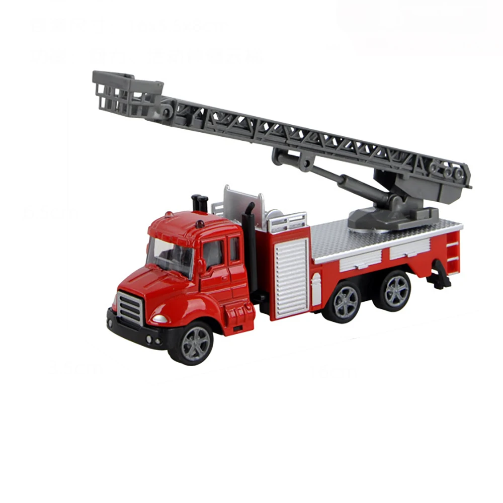 Дети сплава весы контейнер грузовик отлитый под давлением модель прицепы