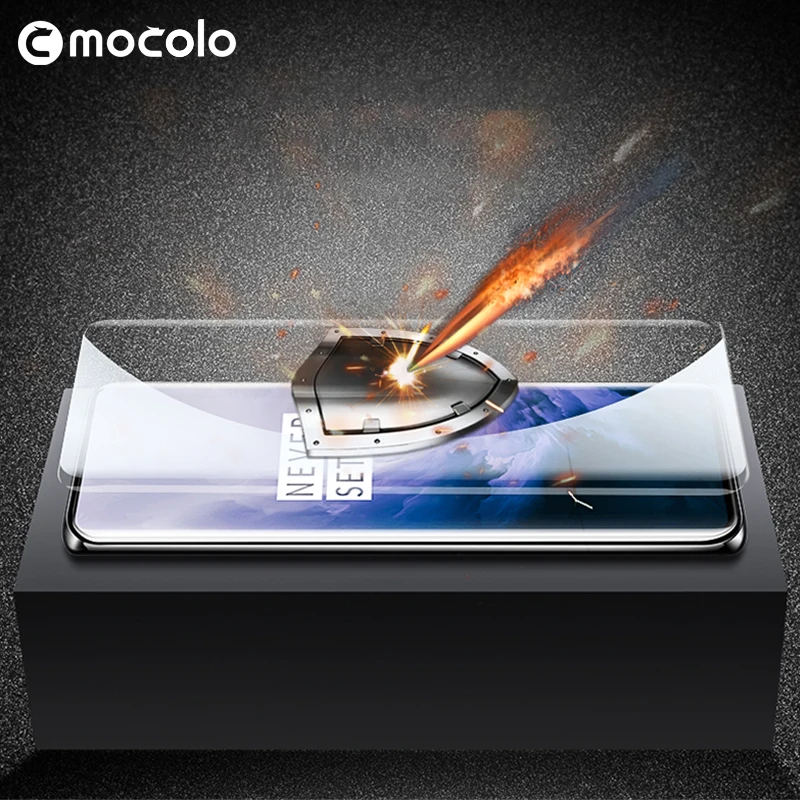 for oneplus 10 9 8 7 7t pro screen protector mocolo liquid glued curved uv tempered glass for oneplus 9 10 pro screen protector free global shipping