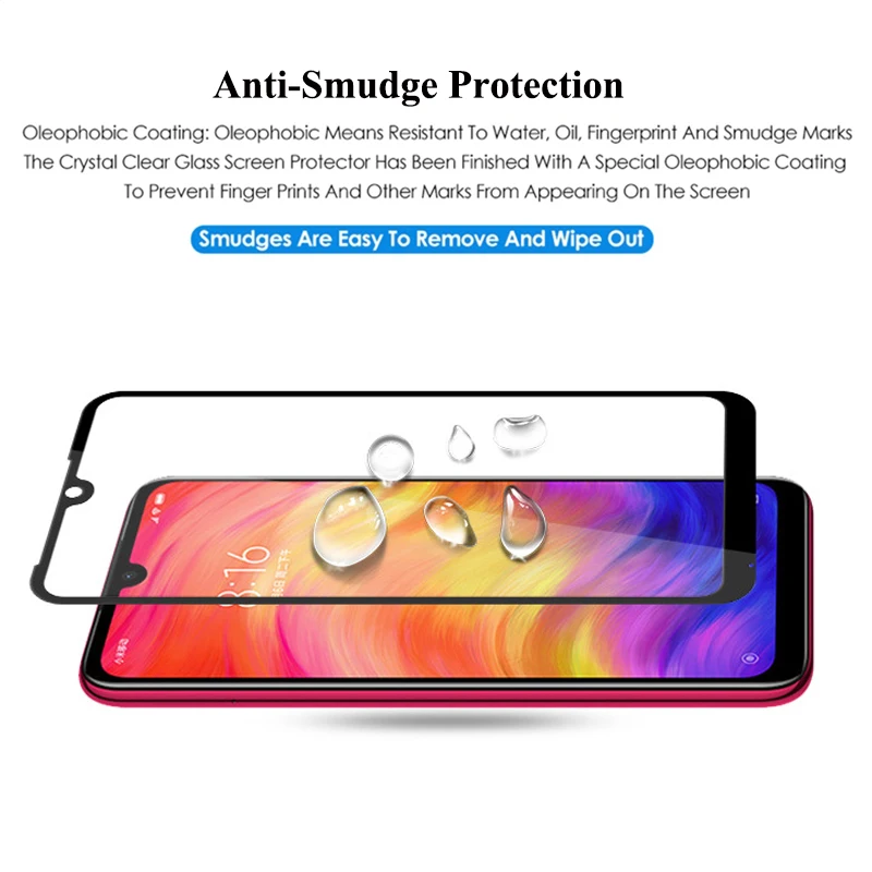 Защитное стекло для xiaomi redmi note 7 ksiomi readmi note7 защита экрана не листовая камера xaomi