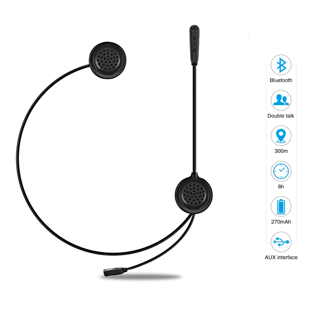 EJEAS Bluetooth домофон мотоциклетный шлем гарнитура беспроводная радио Мото лыжный