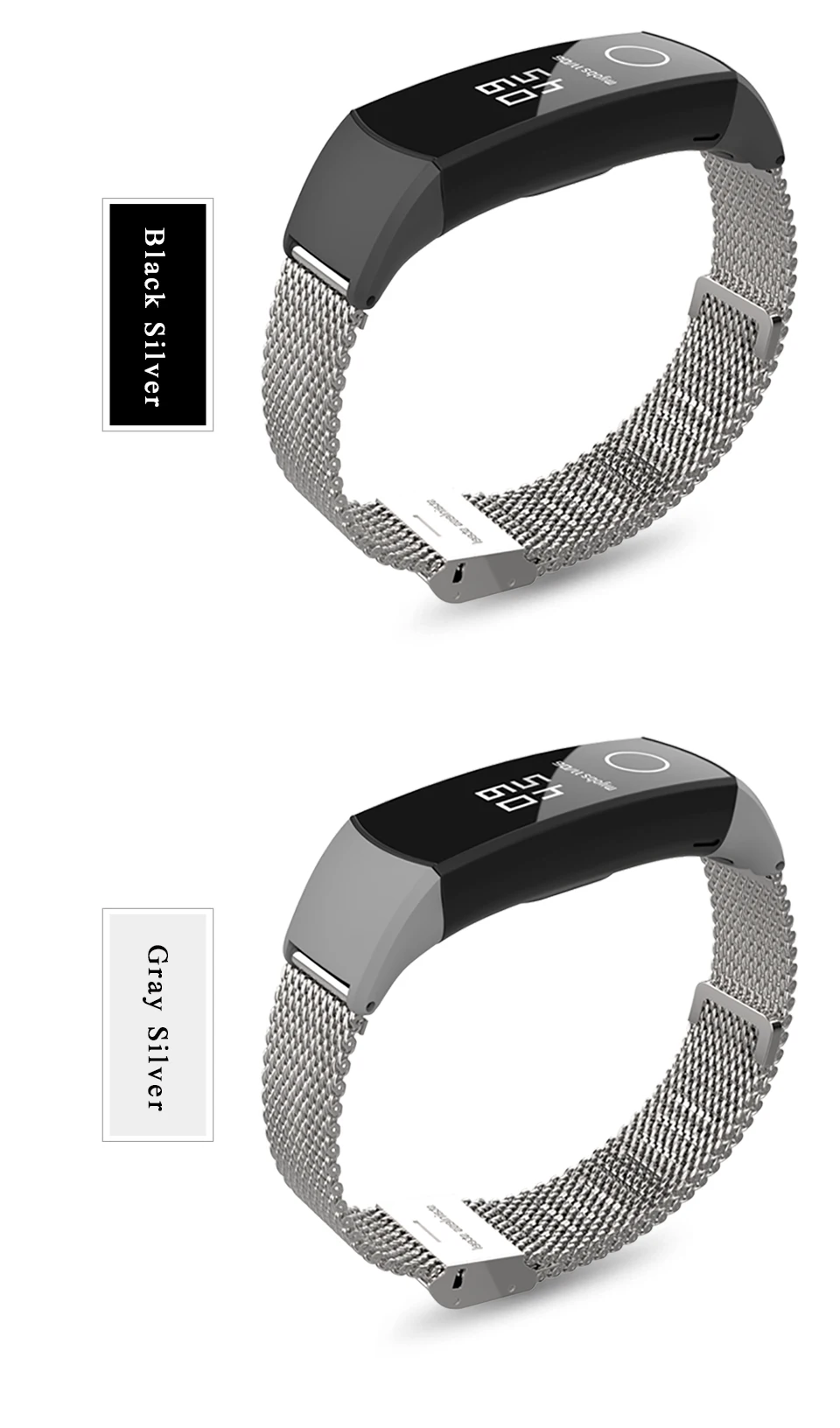 Металлический ремешок Mijobs для huawei Honor Band 4, браслет для Honor Band 4, аксессуары для браслетов, Смарт-часы, ремешок, браслет