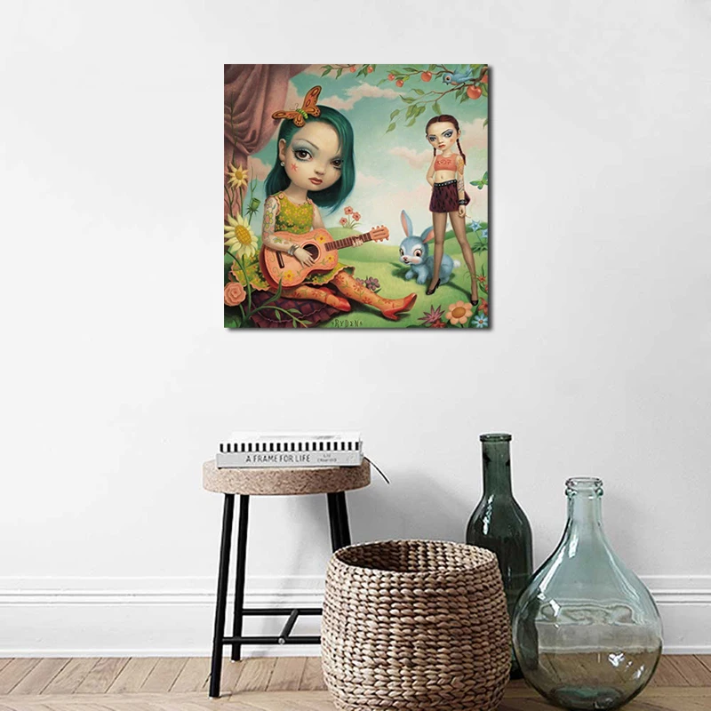 Постеры из холста Mark Ryden Christina Ricci настенные художественные рисунки декоративная