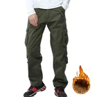 Прямая поставка, мужские зимние брюки-карго, хлопковые камуфляжные брюки, военные брюки, ABZ103