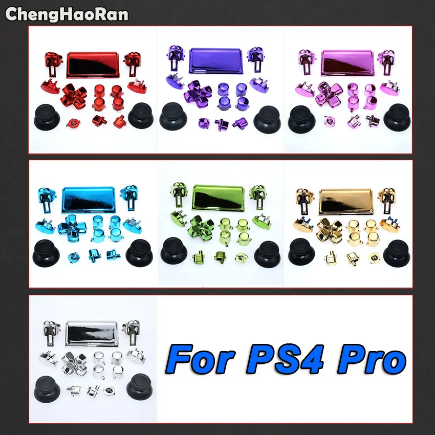 Полный комплект ChengHaoRan L1 R1 L2 R2 триггерные кнопки Dpad аналоговые стики для PS4 Pro