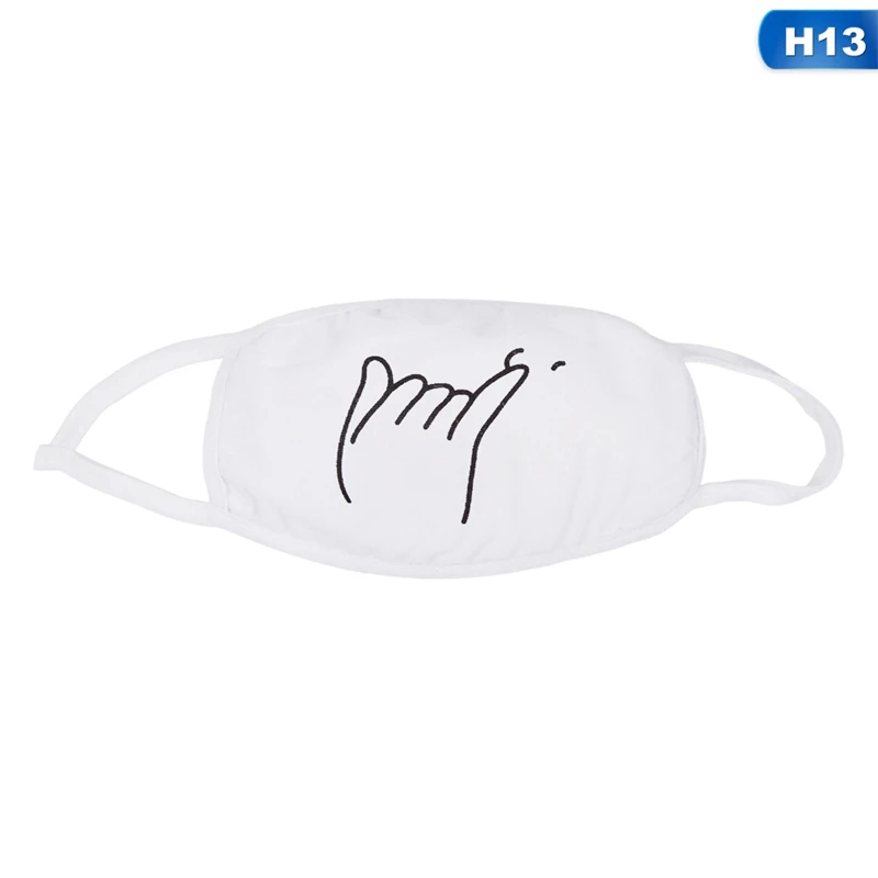 13 1 Pc Black Health Cycling Anti-Dust Mouth Face Mask Respirator Unisex Fashion Mouth-Muffle Face Masks Free shipping - Цвет: 13