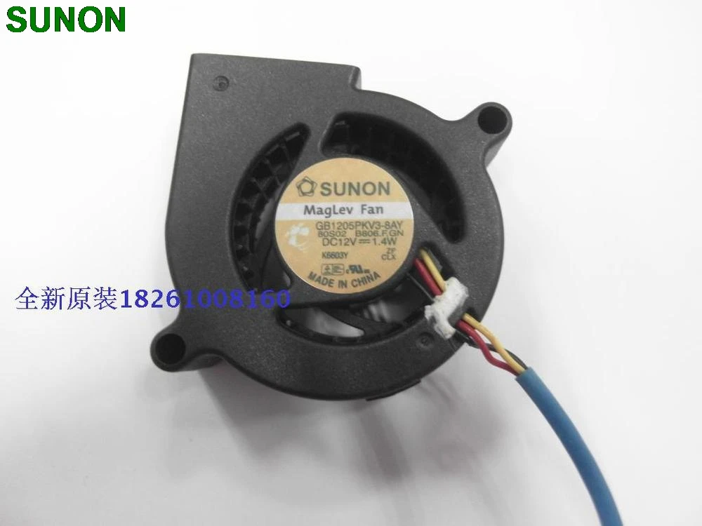 Вентилятор Sunon GB1205PKV3-8AY, 5020, 5 см, 12 В, 1,4 Вт, Sunonwealth