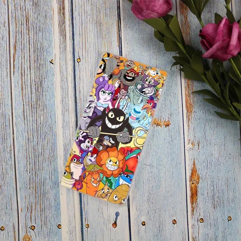 Представляем прозрачный чехол Cuphead для Sony Xperia Z3 Z5 Premium M4 Aqua M5 X XA XA1 C4 C5 E4 E5 XZ XZ2 Compact