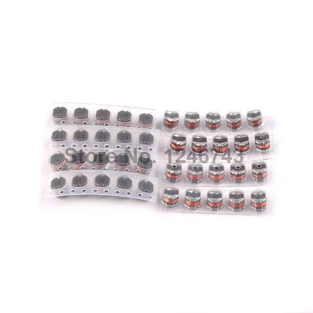 8valuesx10PCS = 80PCS SMD CD54 пачка индукторов 4.7UH 100UH набор индукторов|kit cnc|kit soccerkit quad |