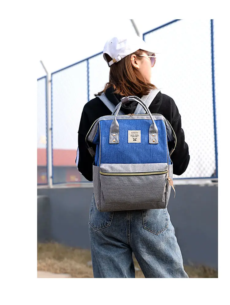 Корейский стиль Оксфорд рюкзак Для женщин plecak na laptopa damski mochila para adolescentes школьные сумки для девочек-подростков