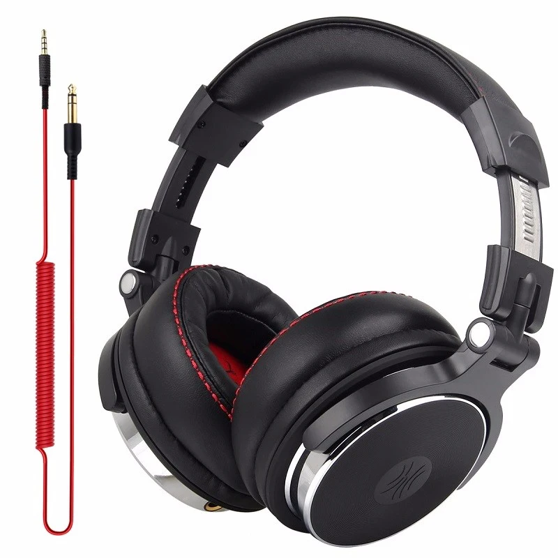 pro OneOdio Original Headphones Professional Studio Dynamic Stereo DJ Headphones With Microphone Wired Headset Monitoring For Phone - Color: pro