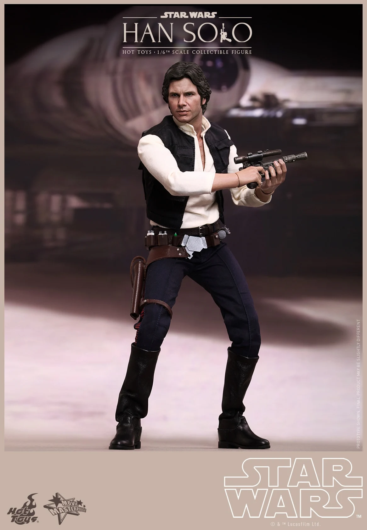 HT Hottoys горячие игрушки MMS261 Звездные войны Эпизод Характеристическая вязкость полимера новой надежды: 1/6th весы чехол для сотового телефона Хан Соло Коллекционные Фигурки для любителей подарок на праздник