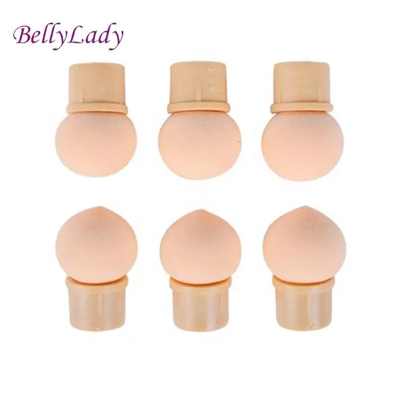 BellyLady 6 шт./компл. губчатая ручка для ногтей блестящая пудра набор декорация