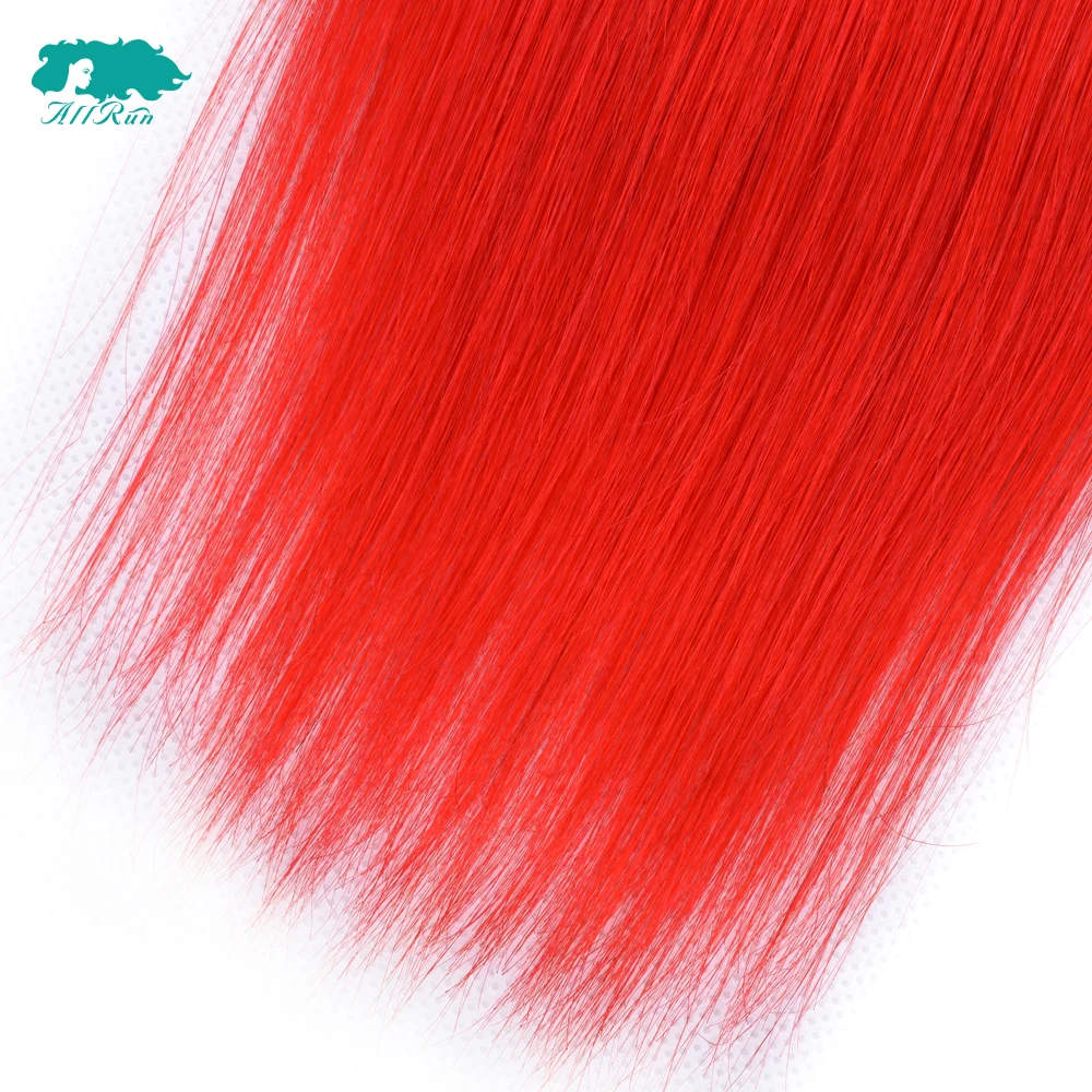 Allrun малазийские прямые волосы переплетения пучки двойной уток 3 пучка