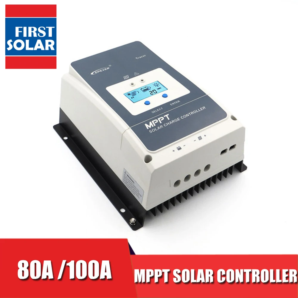 100 80 A Amp 8415AN 8420AN MPPT Контроллер заряда на солнечной батарее Tracer8415AN Tracer8420AN 80A