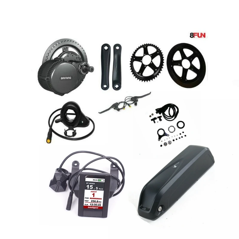 Bafang 8fun BBS02B 48V 750W Бесщеточный привод Crank мотор Conversion Kit DIY трехколесного велосипеда