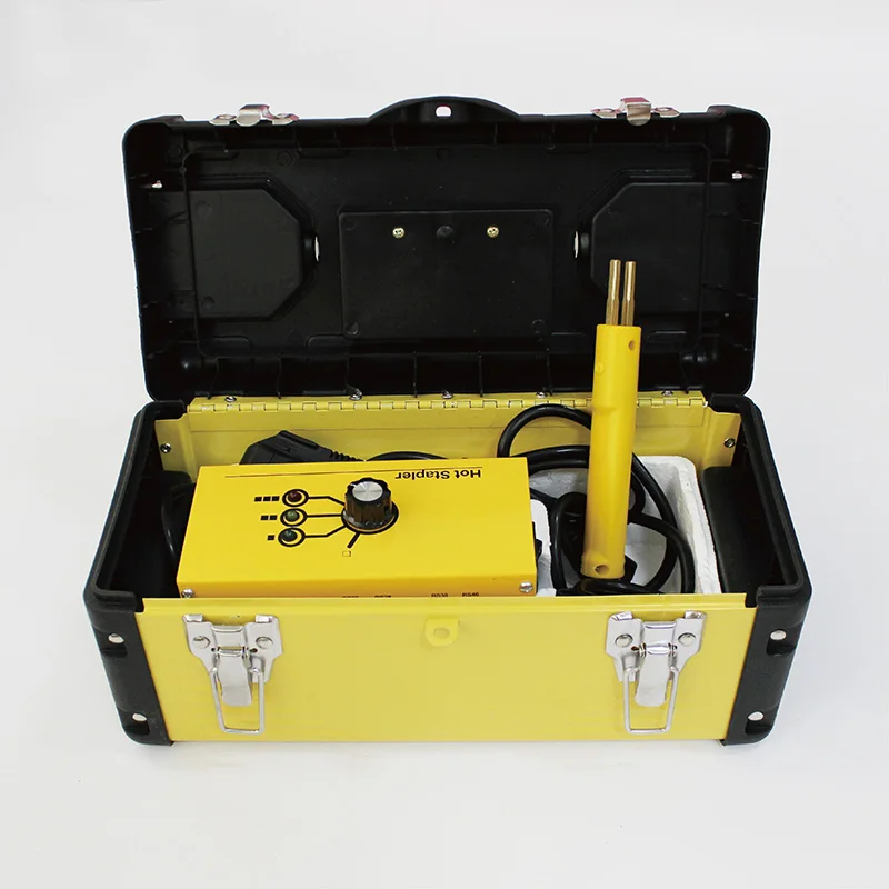 

Горячий степлер Ремонтный комплект Автомобильный кузов ручные инструменты сварочный пистолет с скобами волнистый уголок плоский 220 В 110 В А...