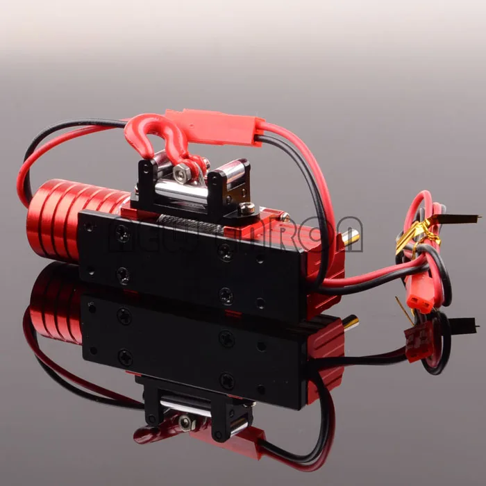 AX-winch 1:10 RC D90 SCX10 грузовик электрическая лебедка с переключателем металлический