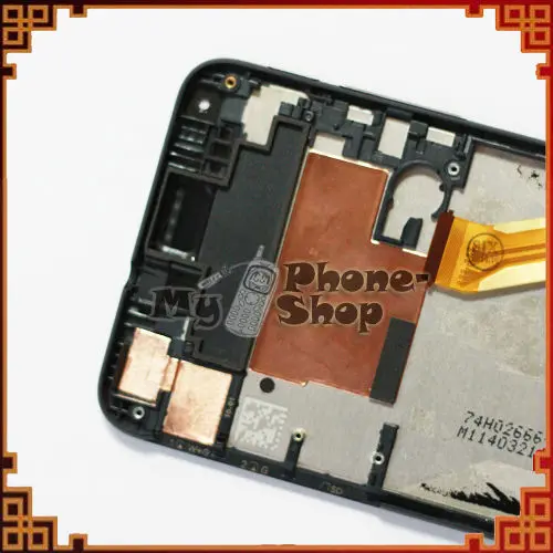 10 шт./лот Одна Sim для HTC Desire 816 ЖК ДИСПЛЕЙ с Сенсорным экран Ассамблея + Рамка Alibaba