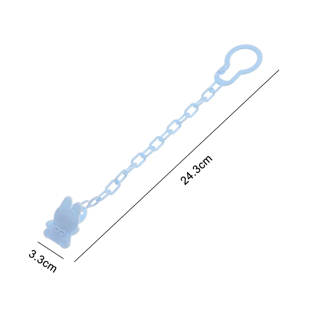 Chupete, cadena para pez&oacute;n, beb&eacute;, ni&ntilde;o peque&ntilde;o, clip de chupete falso, chupete de primavera, pinza para pezones, cadena, correa, cadena de chupete-4