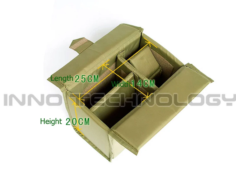 Камера/видео вставка DSLR делитель защитный чехол сумки складные перегородки мягкий мешок для камеры|Сумки