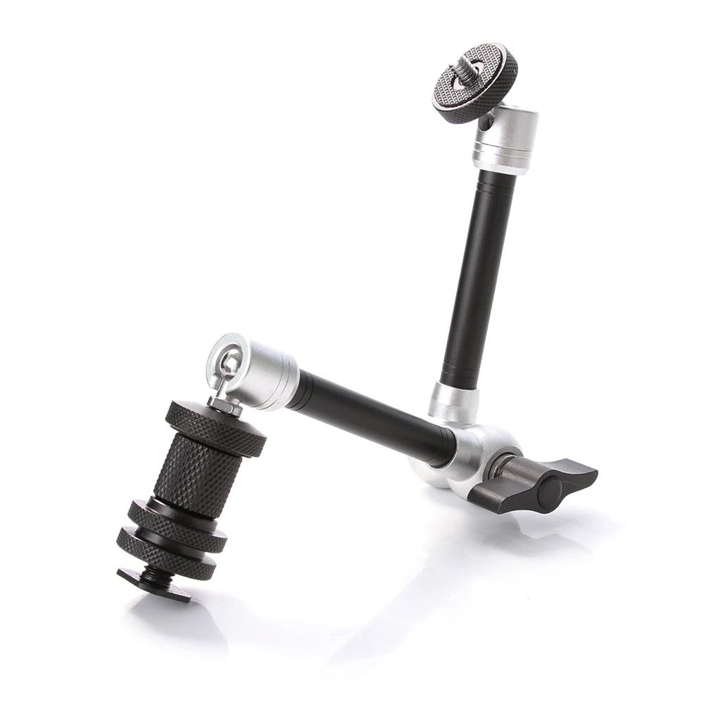 

11" Adjustable Friction Articulating Magic Arm f Super Clamp DSLR Camera Monitor