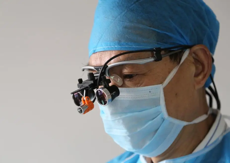 Тао флип ап галилейские увеличения 2 5x бриллиантовые хирургические медицинские