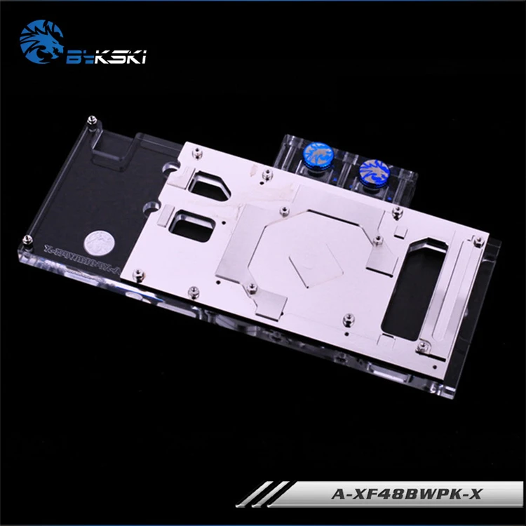 Bykski полное покрытие блок видеокарты использовать для XFX Radeon RX 480 GTR 8GB GDDR5/ RX580 GTS XXX