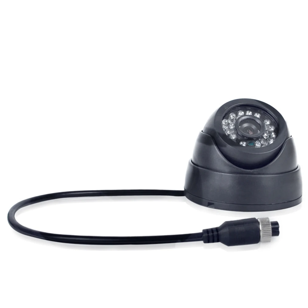 Компактная камера видеонаблюдения безопасности пластик автобус купол