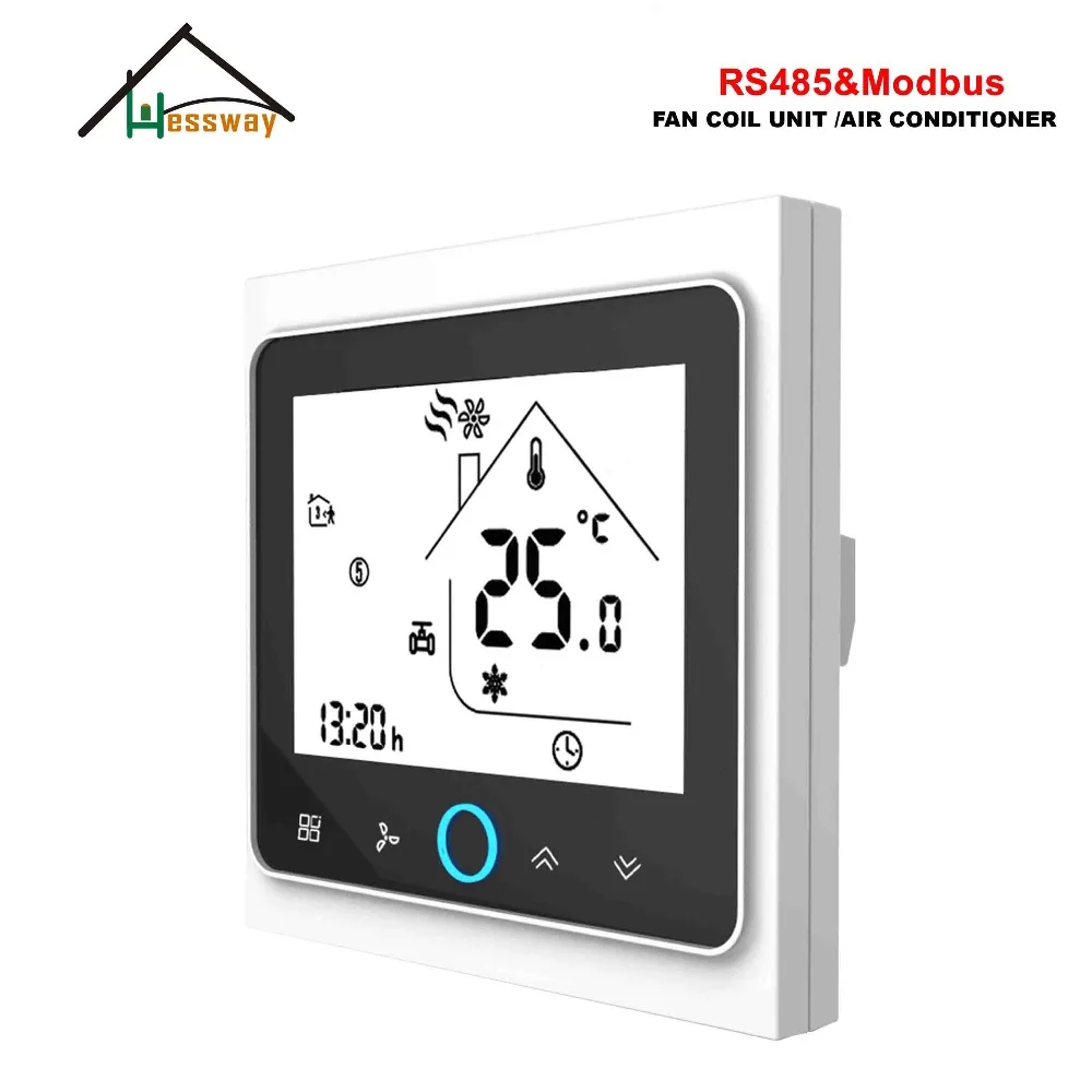 HESSWAY 3 Скорость RS485 RTU MODBUS термостат Управление AC95 240V 24AC для умный крутой вакуумный