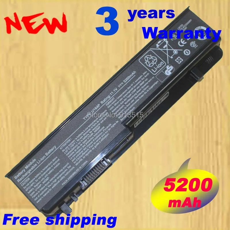 6 ячеек батареи для Dell Studio 17 1745 1747 1749 N855P N856P 312 0186 0196|battery for dell|dell studio batterydell battery |