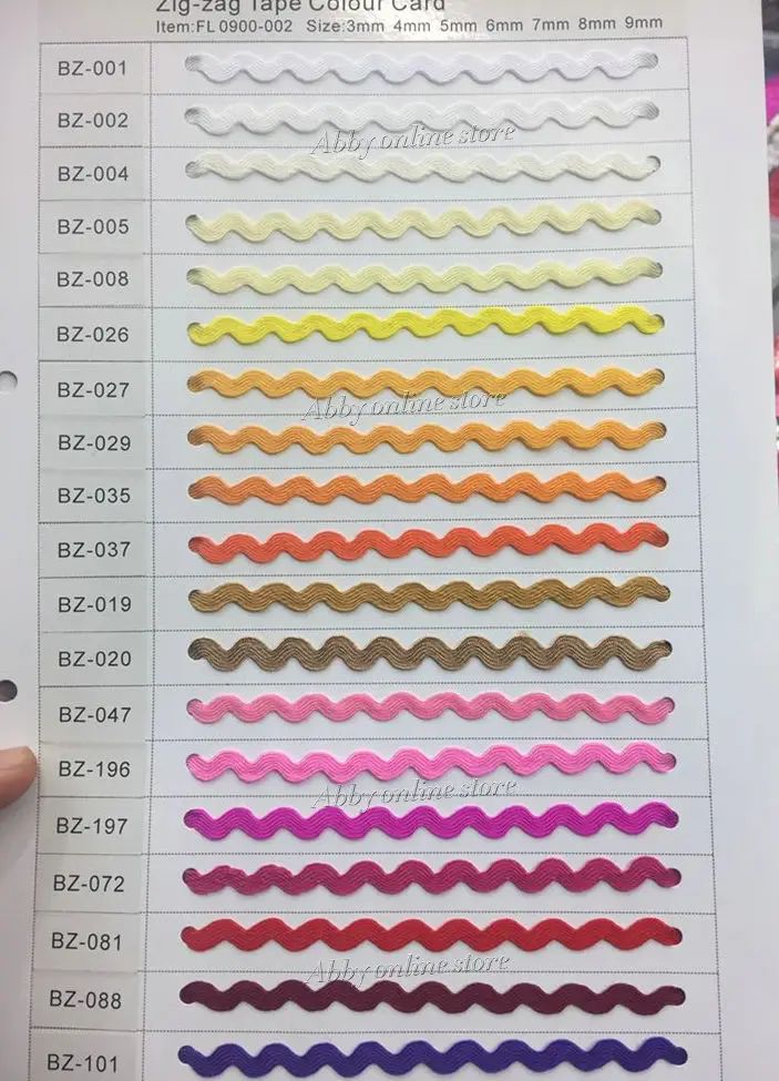 Zig zag Ric rac лента, ширина 5-6 мм, 100 м/рулон, DIY ручной работы войлок для украшения одежды