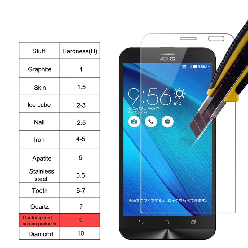 Для Asus ZenFone GO ZB551KL 9H закаленное стекло для Asus Zenfone GO tv G550KL X013DA X013DB чехол Защитная пленка для экрана