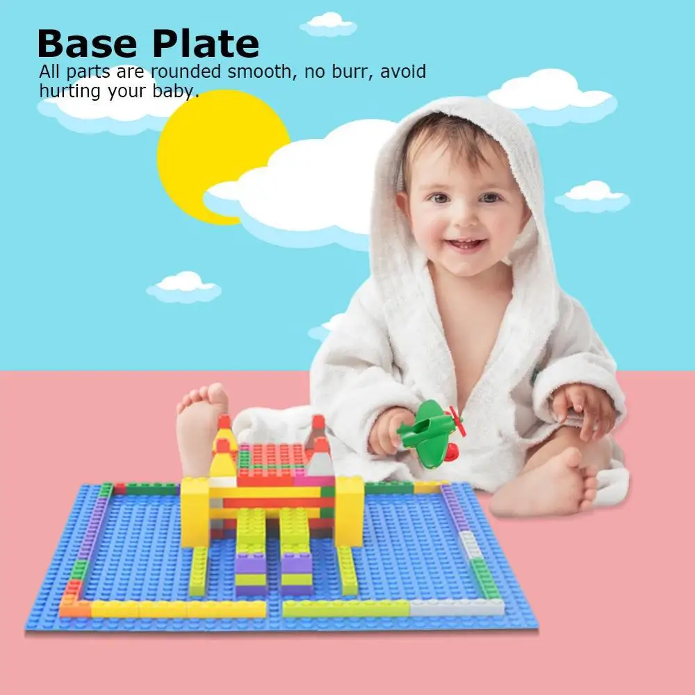 Baseplate большая Базовая пластина детские игрушки для детей Совместимость с