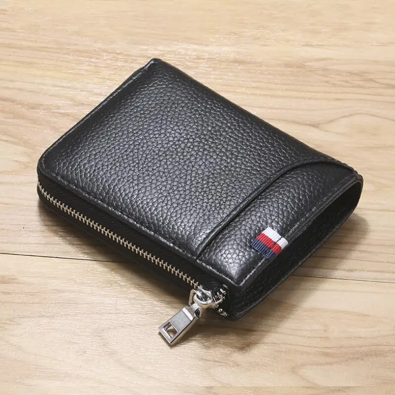 Молодежный Мужской кошелек простой модный короткий для мужчин мужская сумка с