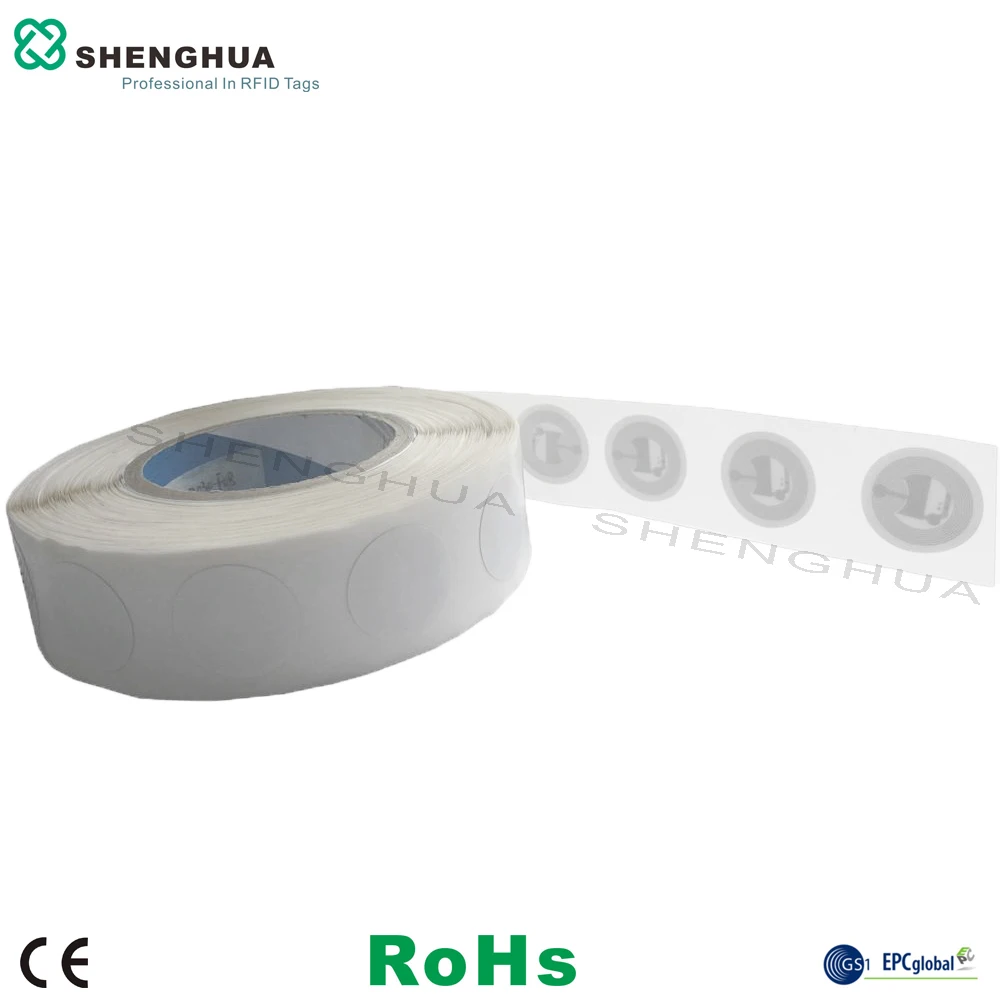 

1000 штук упак. Programmabel ISO14443A 13,56 МГц RFID антенна наклейка-этикетка с NFC с умным чипом