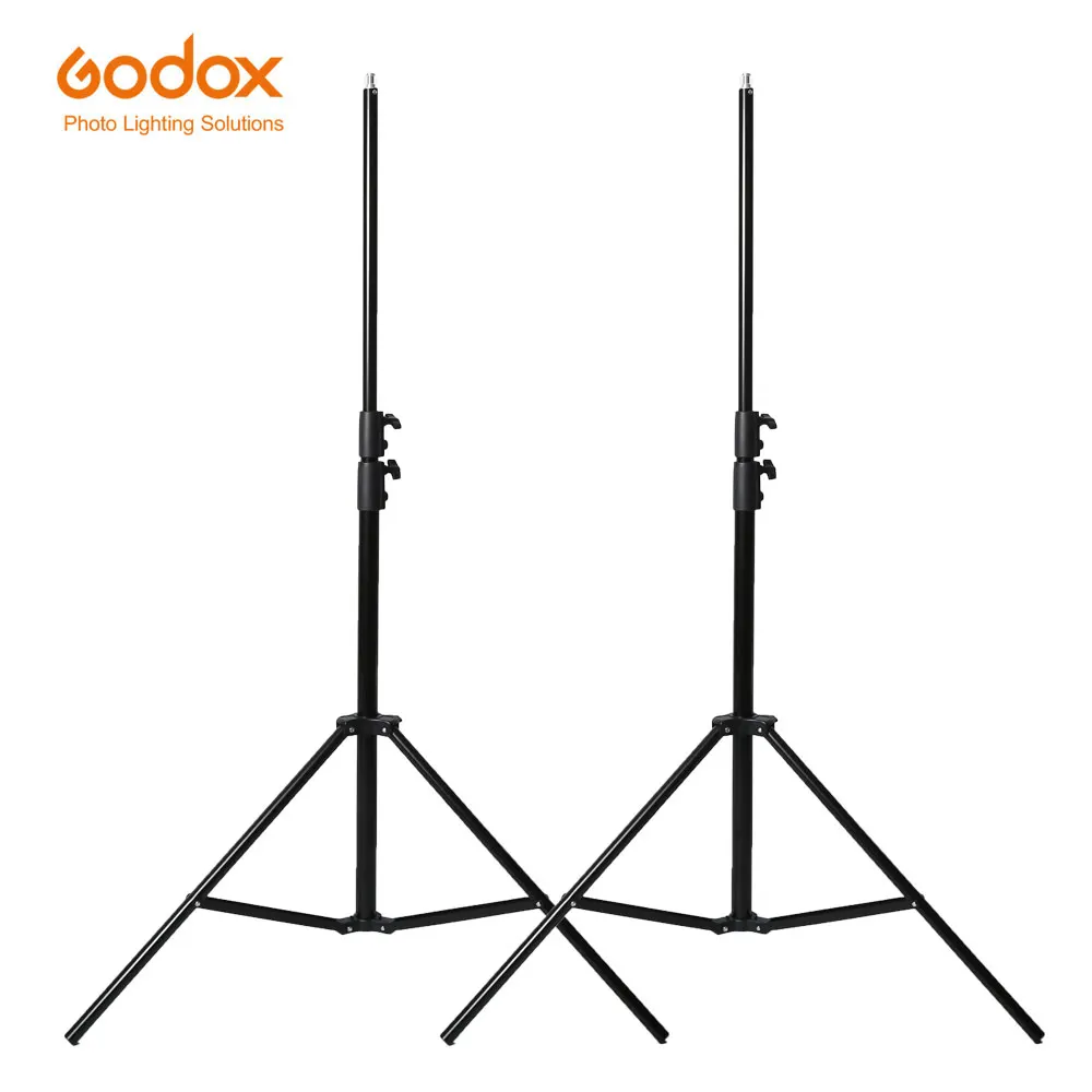 2 шт. светильник Godox PRO из алюминиевого сплава для фотостудии 280 см|aluminum light stand|video