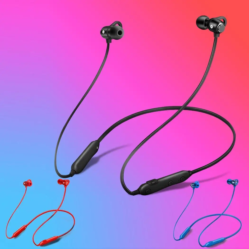 Bluetooth 4 1 висящий шейный платок стерео с микрофоном HFP HSP A2DP AVRCP Беспроводные