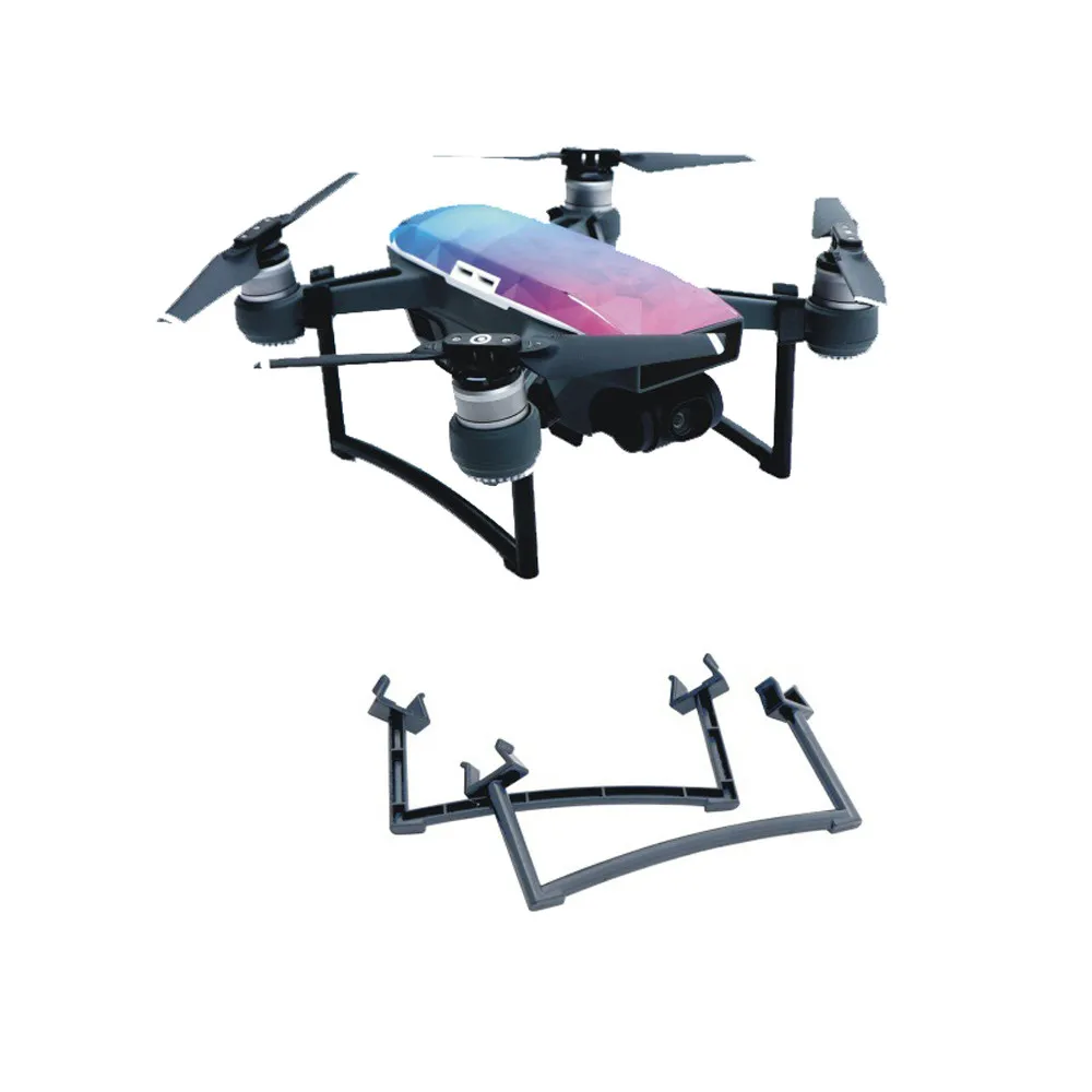 Шасси стопы Расширенный стенд повысить протектор рамки держатель для DJI SPARK Drone Futural цифровой Прямая JULL14