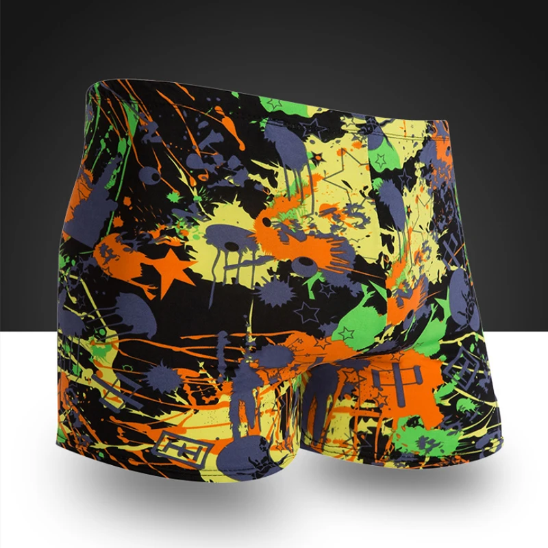 

Vogue Men Swimsuits Shorts Underwear Boxer Trunks Dazzle Union Jack Flag Print Casual Beach Wear Board XXL Q7811