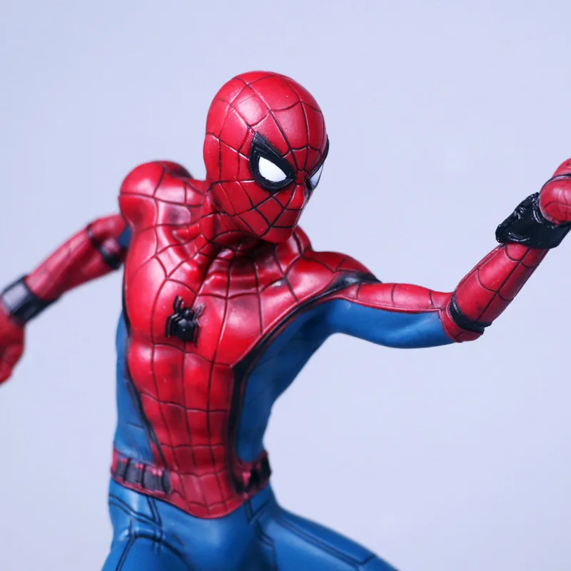 28 см Мстители Человек паук Homecoming Heroes аниме фигурка куклы экшн модель стоящая Ver с