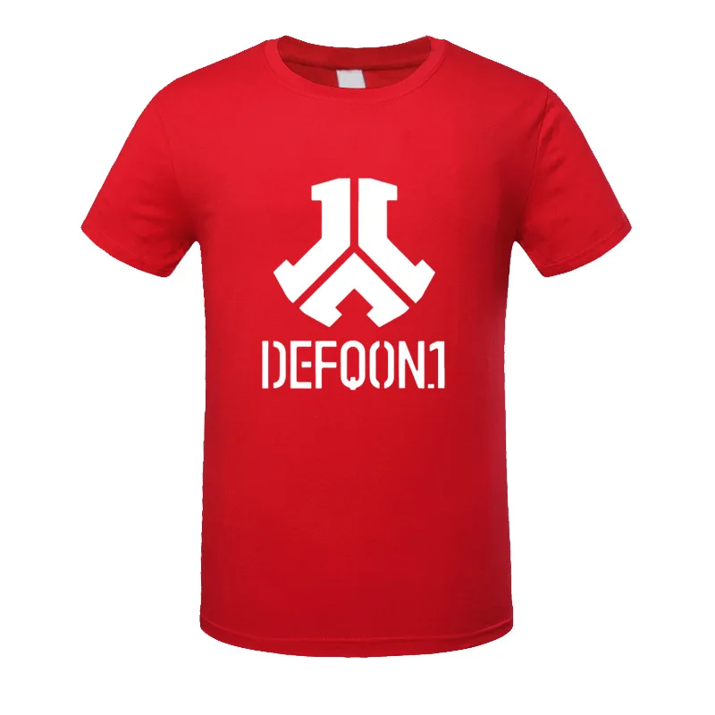 6 Defqon 1 дизайнерская футболка из чистого хлопка мужские футболки с принтом в стиле хип-хоп Мужская рубашка с коротким рукавом футболки модные повседневные футболки XS-XXL - Цвет: 6