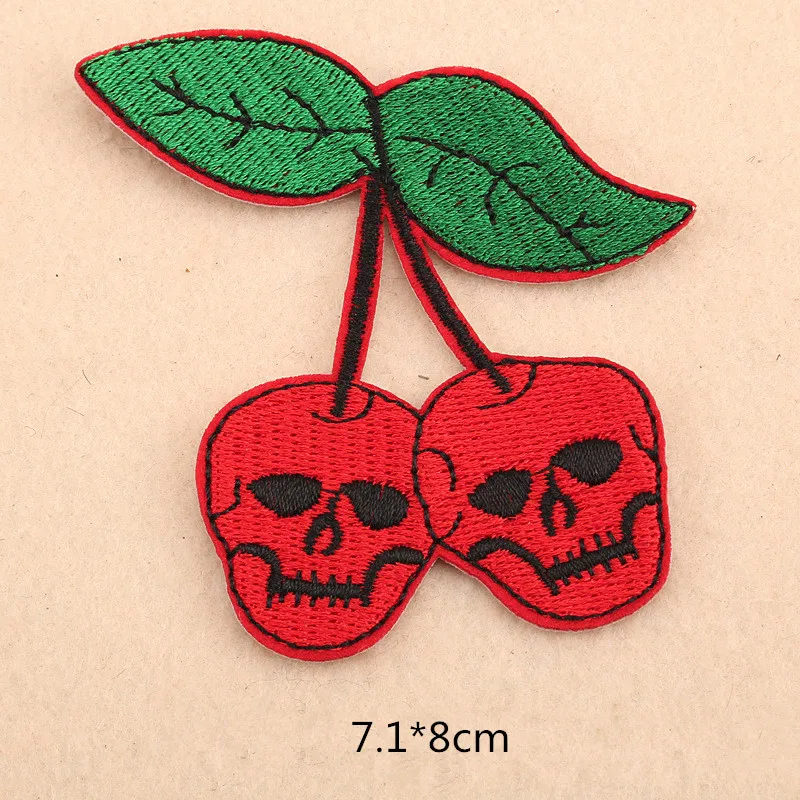 On Patches For Clothing Fabric Badges Applique Embroidered Stickers Scrapbooking DIY Sewing Accessories Leaf wing | Дом и сад