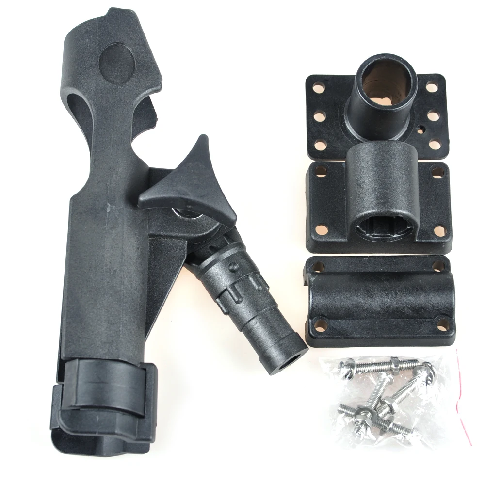 NOEBY Подставка для удочки Портативный черный Держатель Для Удочки Рыболовные