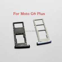 10 шт./лот новый держатель слота для сим карты Motorola Moto G6 Plus слот Micro