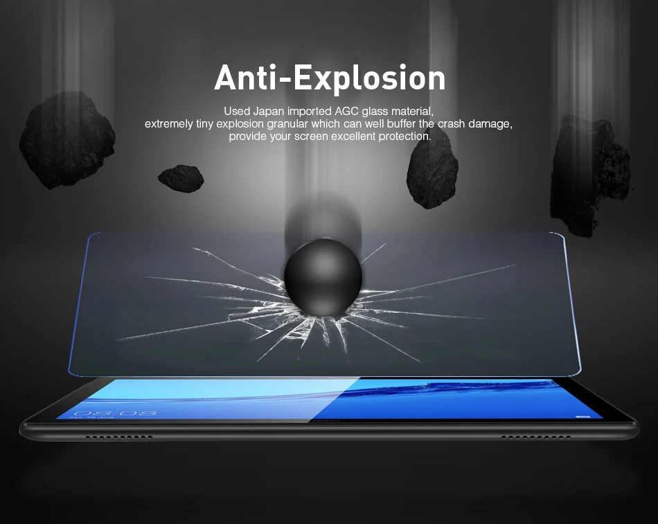 Для Huawei MediaPad T5 10 1 закаленное стекло дюймов защитный экран для планшета защитная