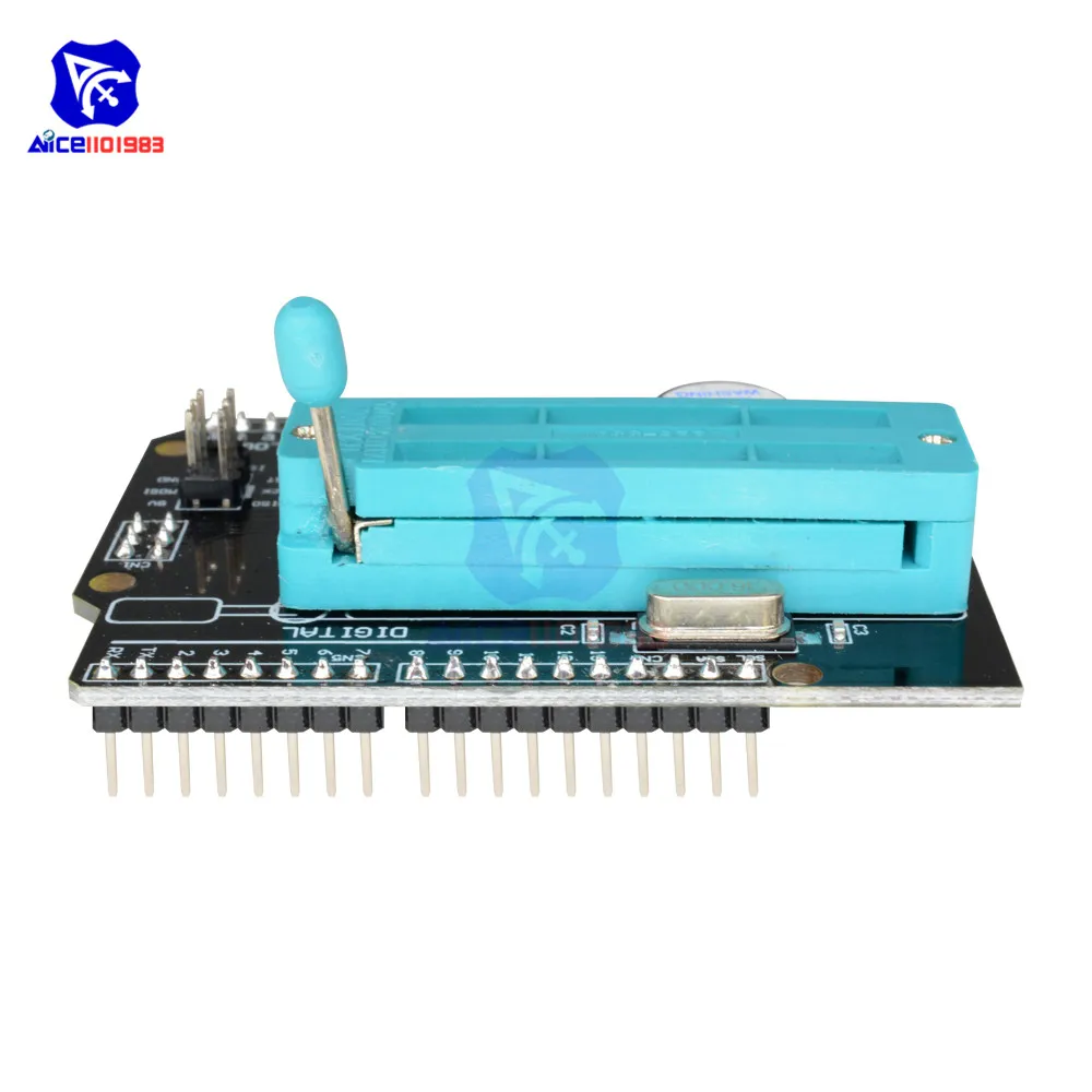 Программируемый Модуль платы расширения diymore AVR ISP для Arduino R3 Mega2560 Atmega328P Nano Pro