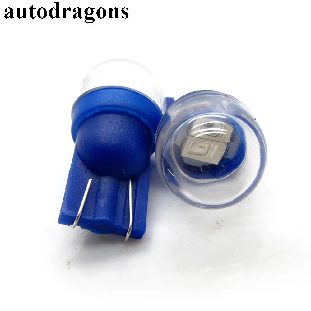 100 шт. светодиодсветодиодный лампы autodragon 5630SMD 6 3 В 194 #555|t10 wedge|t10 194led 555 |