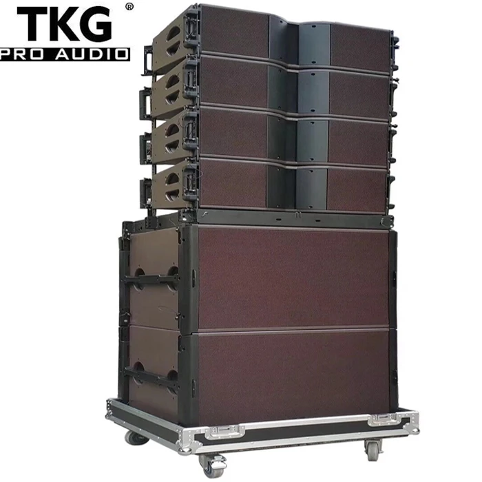 TKG MF 400W HF 80W dual 8 inch LA208 неодимовый магнит звуковое оборудование динамик